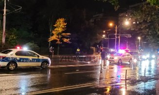Dronă prăbușită pe Calea Mănăștur. Echipaje de poliție și jandarmerie au intervenit în zonă