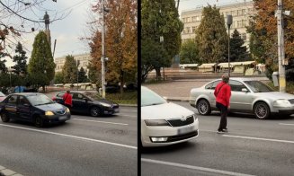 ”Prioritate de pensionar” în centrul Clujului, la oră de vârf / ”Ce-o fi în capul lor?!”