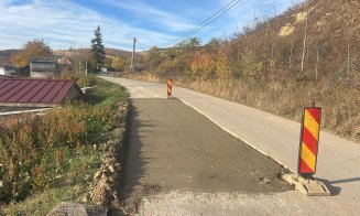 Ultimul drum județean din Cluj intrat în reparații. Este important din perspectiva conectivității metropolitane