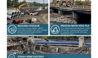 Ce lucrări urmează la Podul Garibaldi