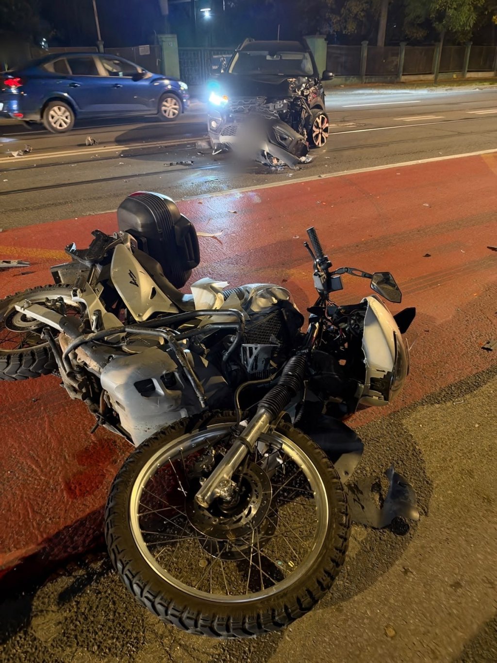 Accidentele se țin lanț în Cluj. După tragedia de la Jucu și răsturnarea de pe A3, un motociclist a fost rănit pe Bulevardul Muncii