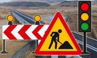 Restricții de circulație pe DN1F, între Mihăiești și Topa Mică. Șoferii trebuie să aștepte la semafor