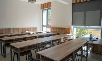 Clădirea UBB de pe strada Avram Iancu, modernizată din interior până la fațade