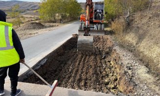 Se repară un important drum județean din zona Metropolitană a Clujului