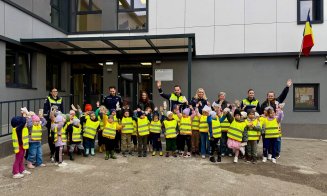 Polițiști pentru o zi! Peste 50 de preșcolari au avut parte de o experiență inedită la Turda