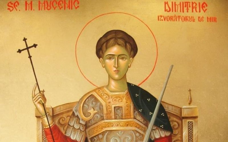 Sfântul Dumitru, sărbătorit pe 26 octombrie: Câți români își serbează onomastica și care sunt cele mai populare nume