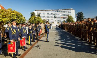 Ziua Armatei României, în imagini. Cum a fost sărbătorită la Cluj-Napoca