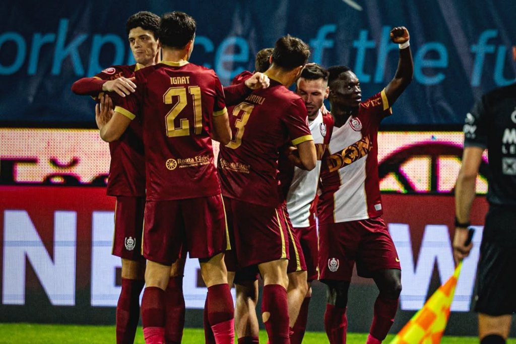 CFR Cluj, la un pas de o victorie în fața liderului. Dinamo a egalat în Gruia în doar trei minute