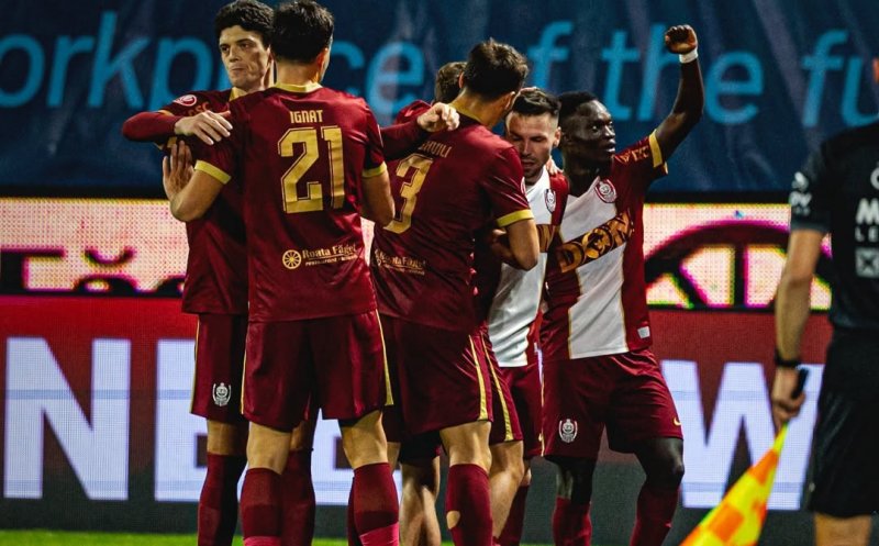 CFR Cluj, la un pas de o victorie în fața liderului. Dinamo a egalat în Gruia în doar trei minute