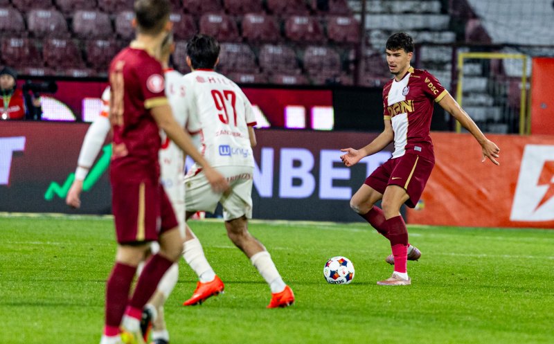 Cristi Ignat a marcat primul gol pentru CFR și are ambiții mari: "Vreau să fim mereu pe primele locuri"