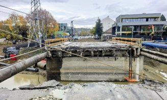Când va fi demolat vechiul Pod Garibaldi. Tarcea: "Am ajuns la 80% cu relocarea utilităților"