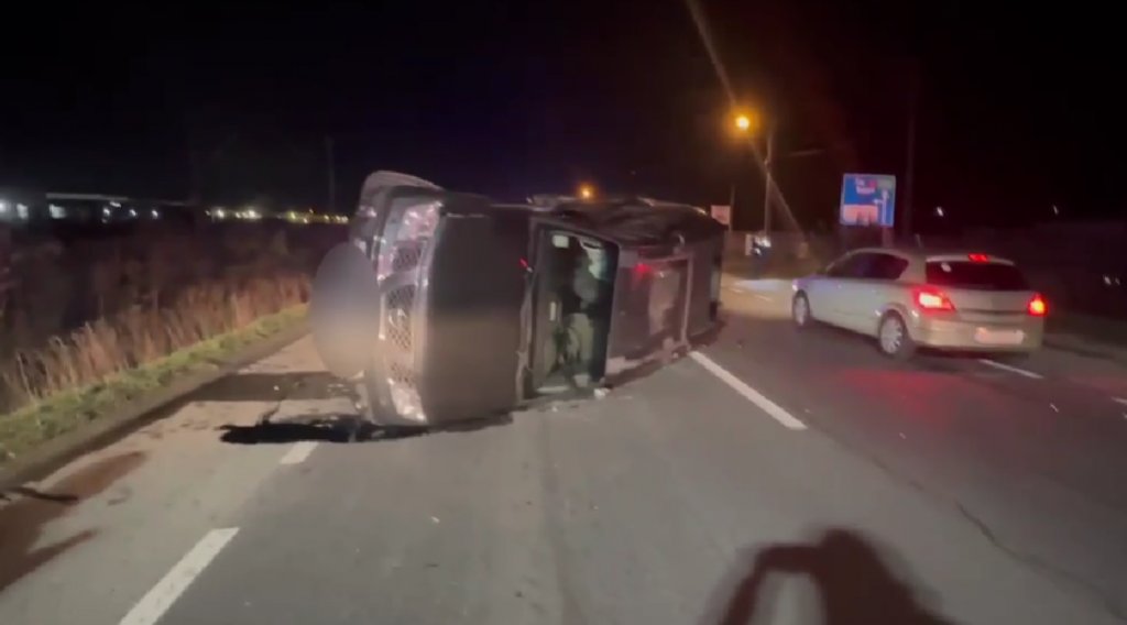 Cum s-a produs accidentul grav din Dej, în urma căruia un bărbat a fost transportat de urgență la spital