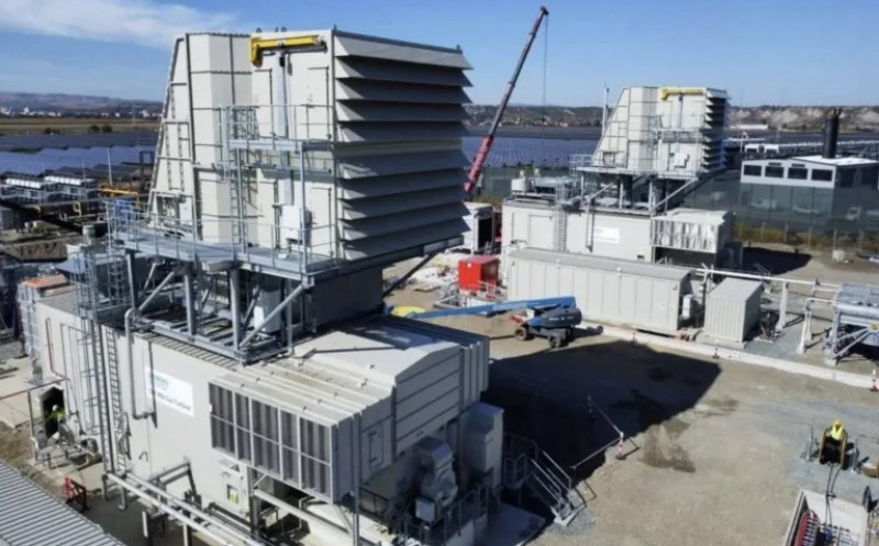 O nouă centrală electrică în România. Unitatea pe gaze de la Câmpia Turzii a intrat deja în probe